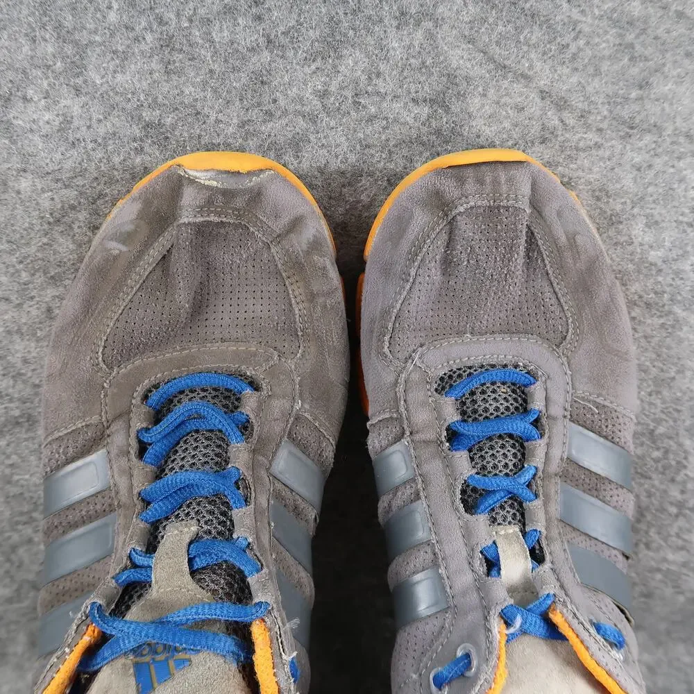 Adidas Shoes Mens 8 Athletic Trainers Running Sneaker Casual Lace Up Active Grey